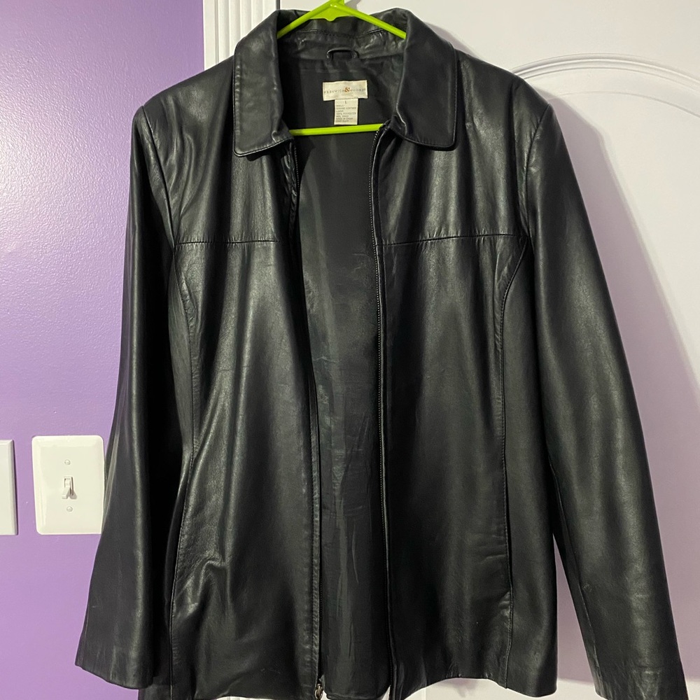 Leather jacket